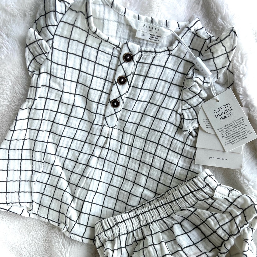 New Firsts by Petit Lem outfit.
